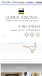 Mobile Screenshot of clinicatoscana.com